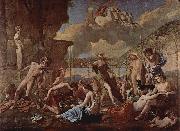 Nicolas Poussin Das Reich der Flora china oil painting reproduction